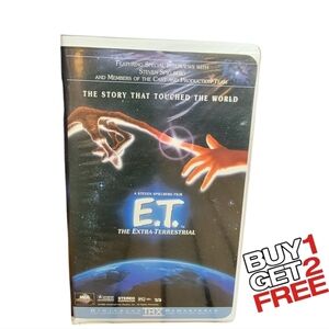 1996 VHS E.T. The Extra-Terrestrial Film Steven‎ Spielberg